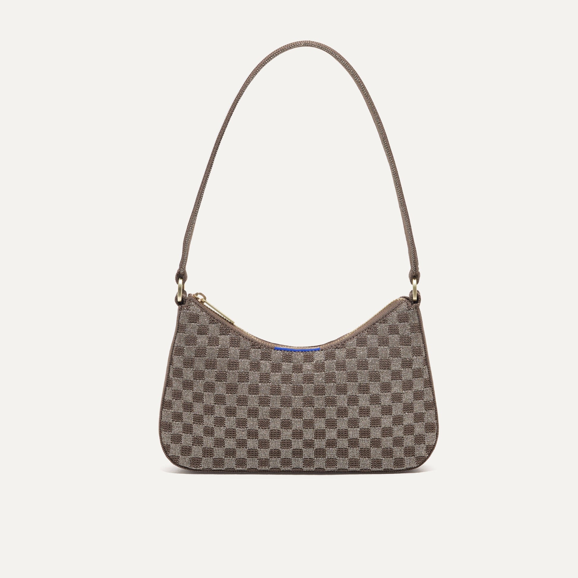Rothys The Mini Shoulder Bag in Light Pewter