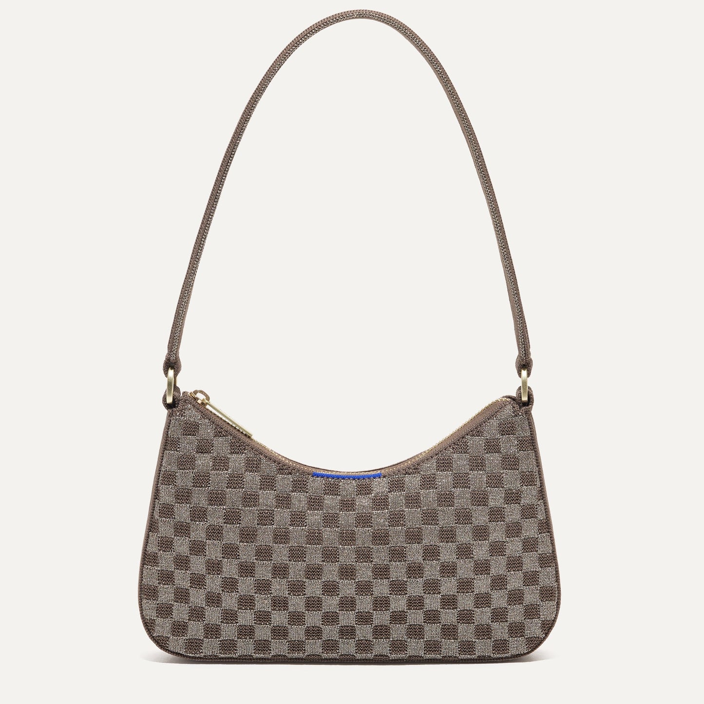 Rothys The Mini Shoulder Bag in Light Pewter