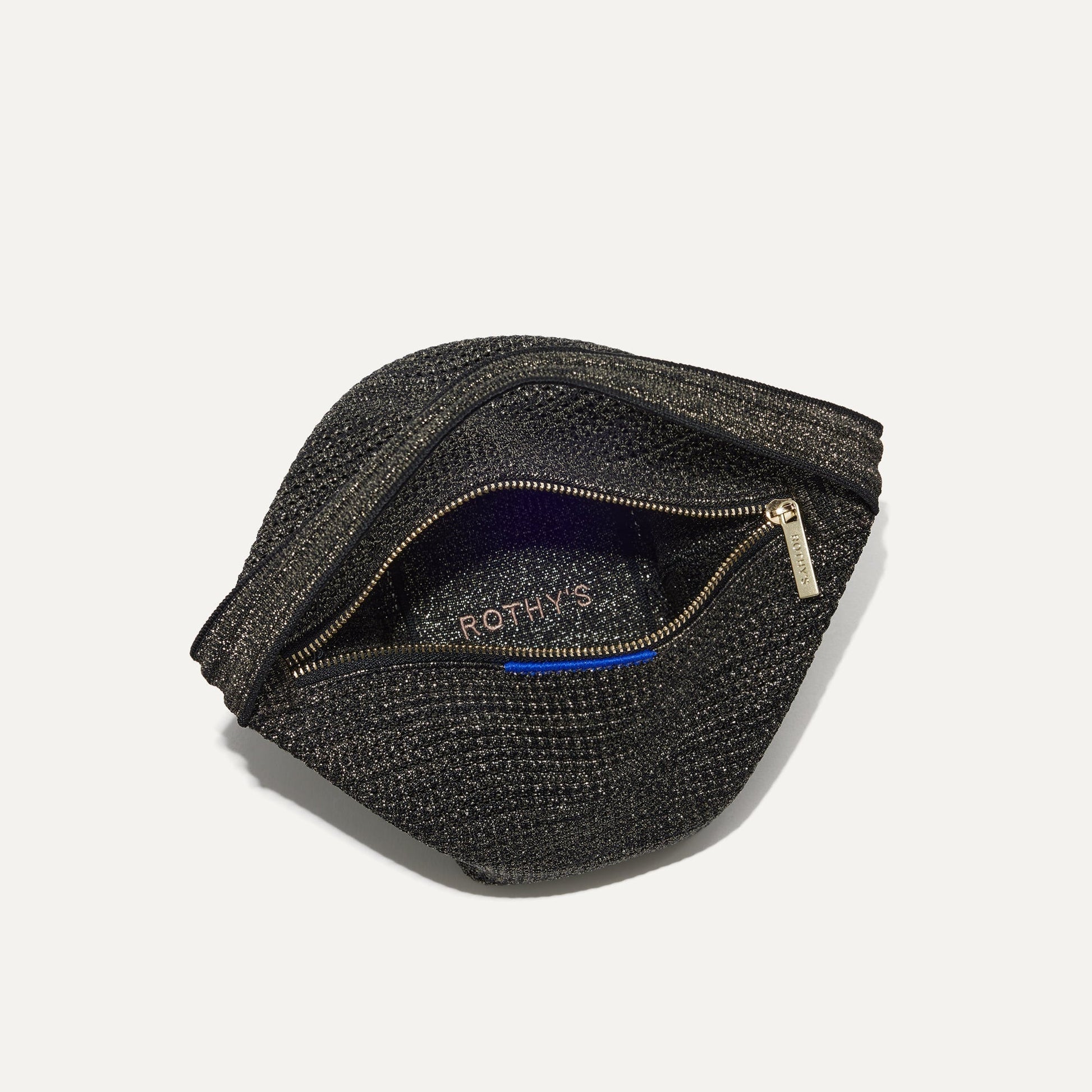 Rothys The Party Pouch in Onyx Sparkle