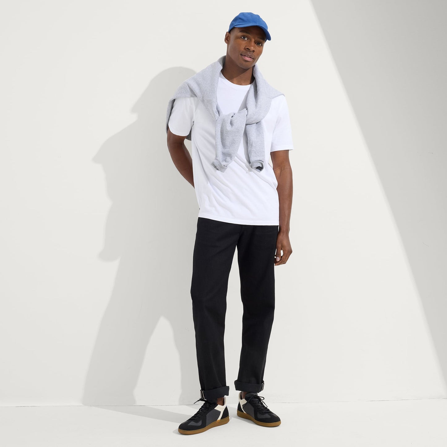 Rothys The RS01 Sneaker in Obsidian Black
