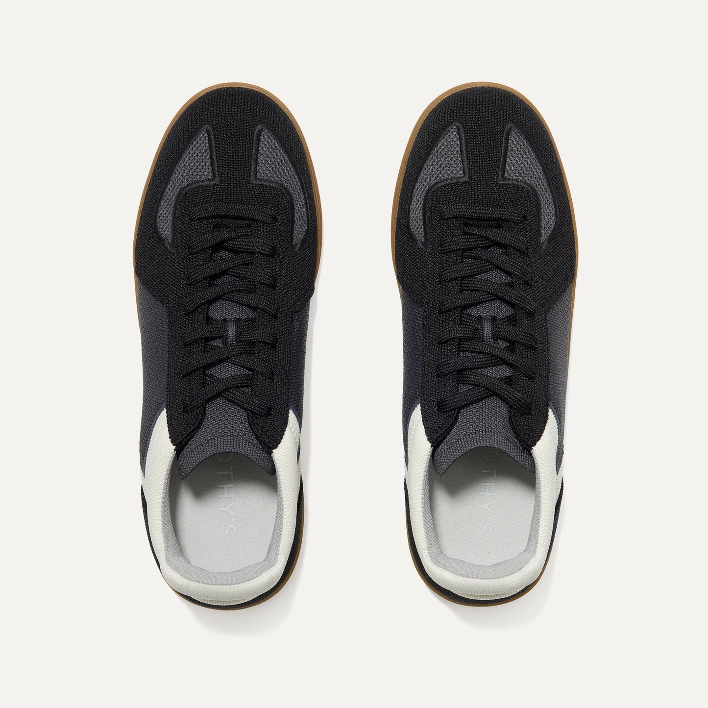 Rothys The RS01 Sneaker in Obsidian Black