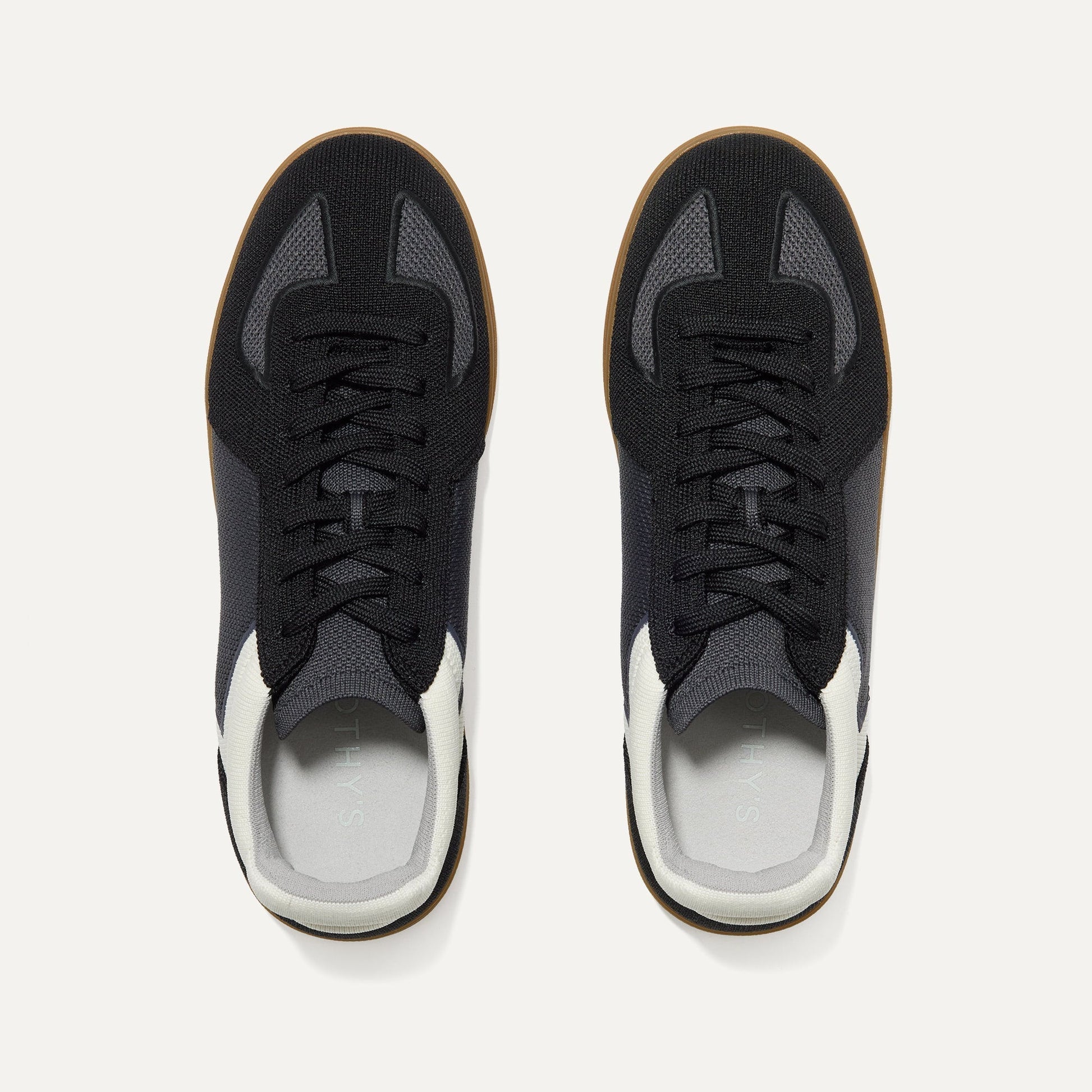 Rothys The RS01 Sneaker in Obsidian Black