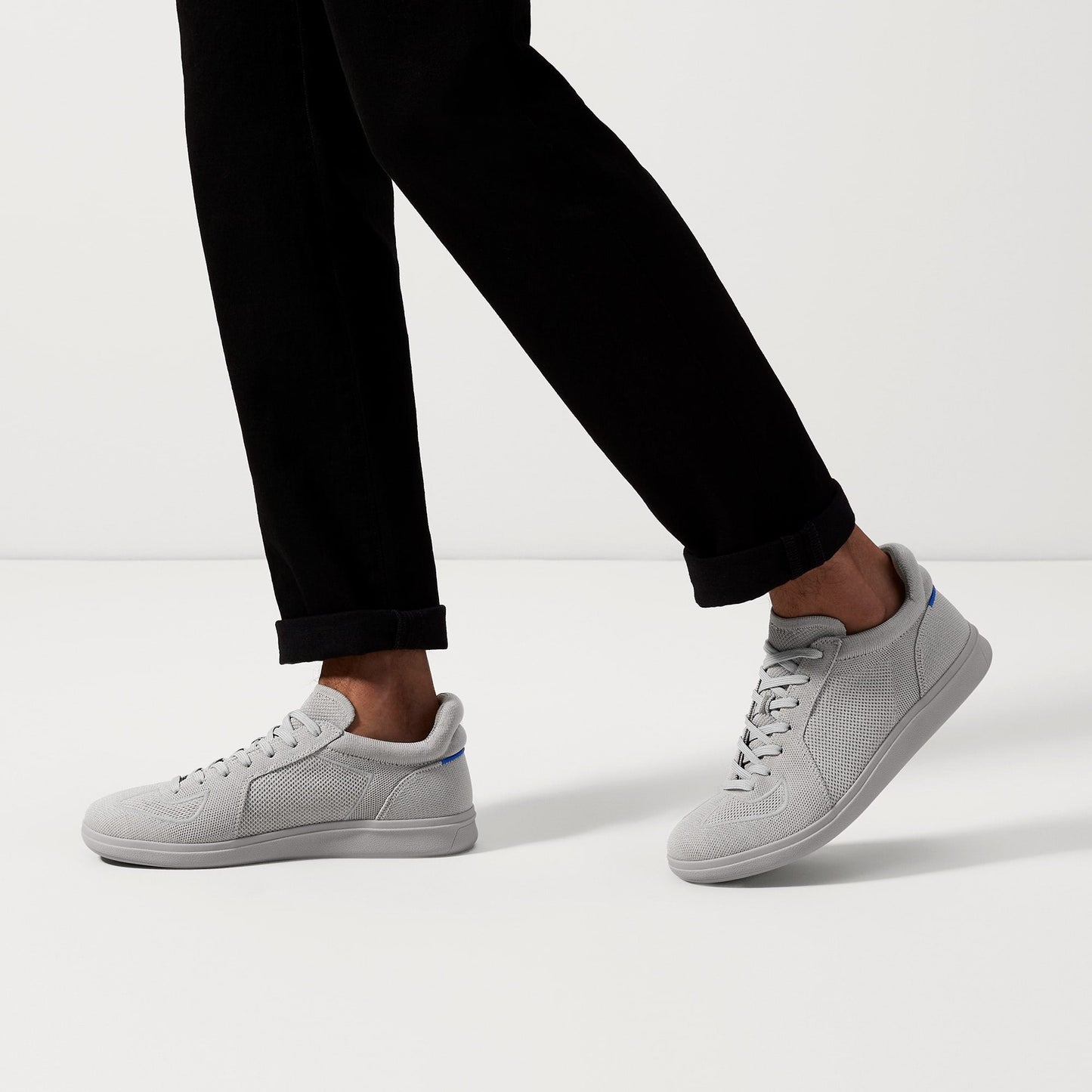 Rothys The RS01 Sneaker in Light Grey