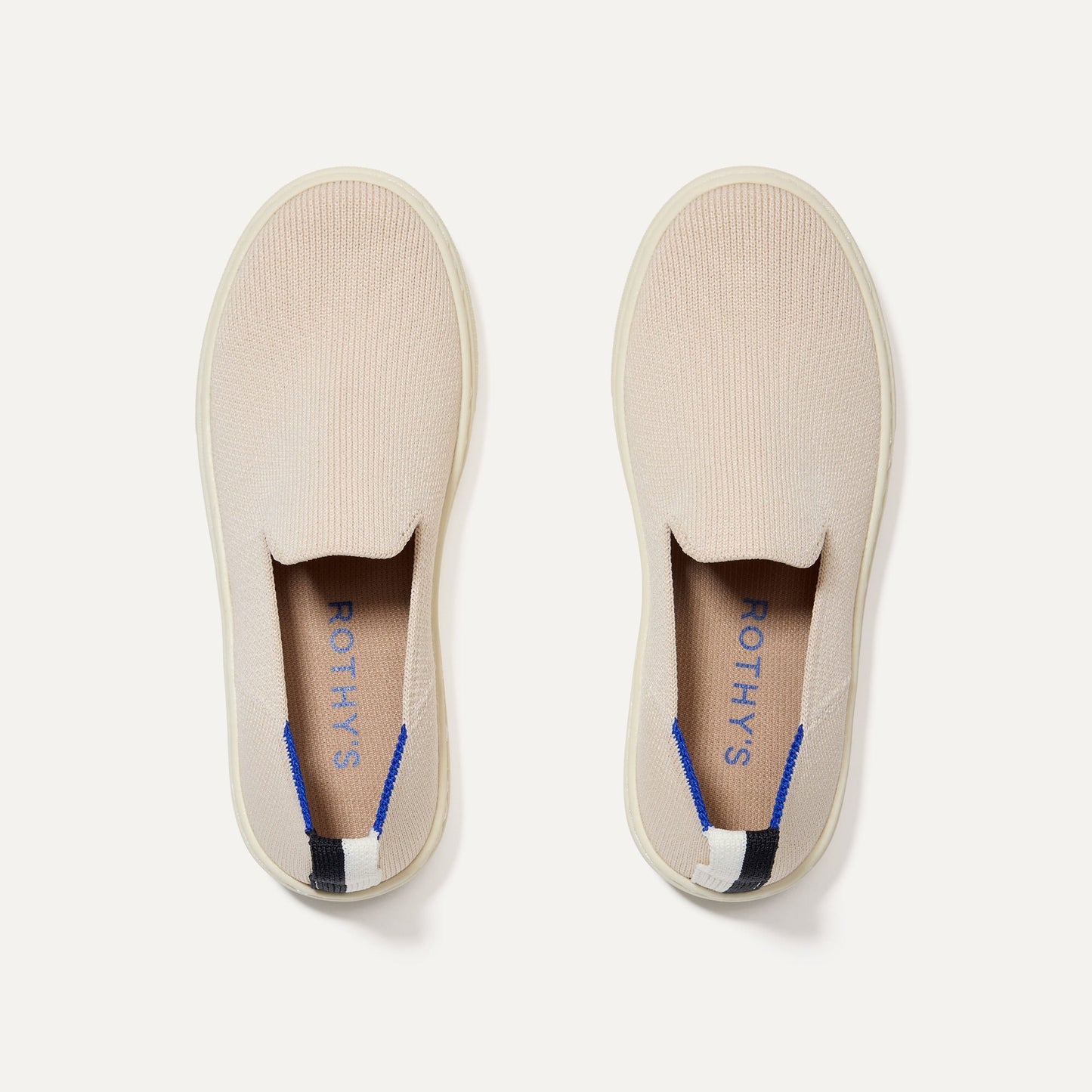 Rothys The Kids Sneaker in Sand
