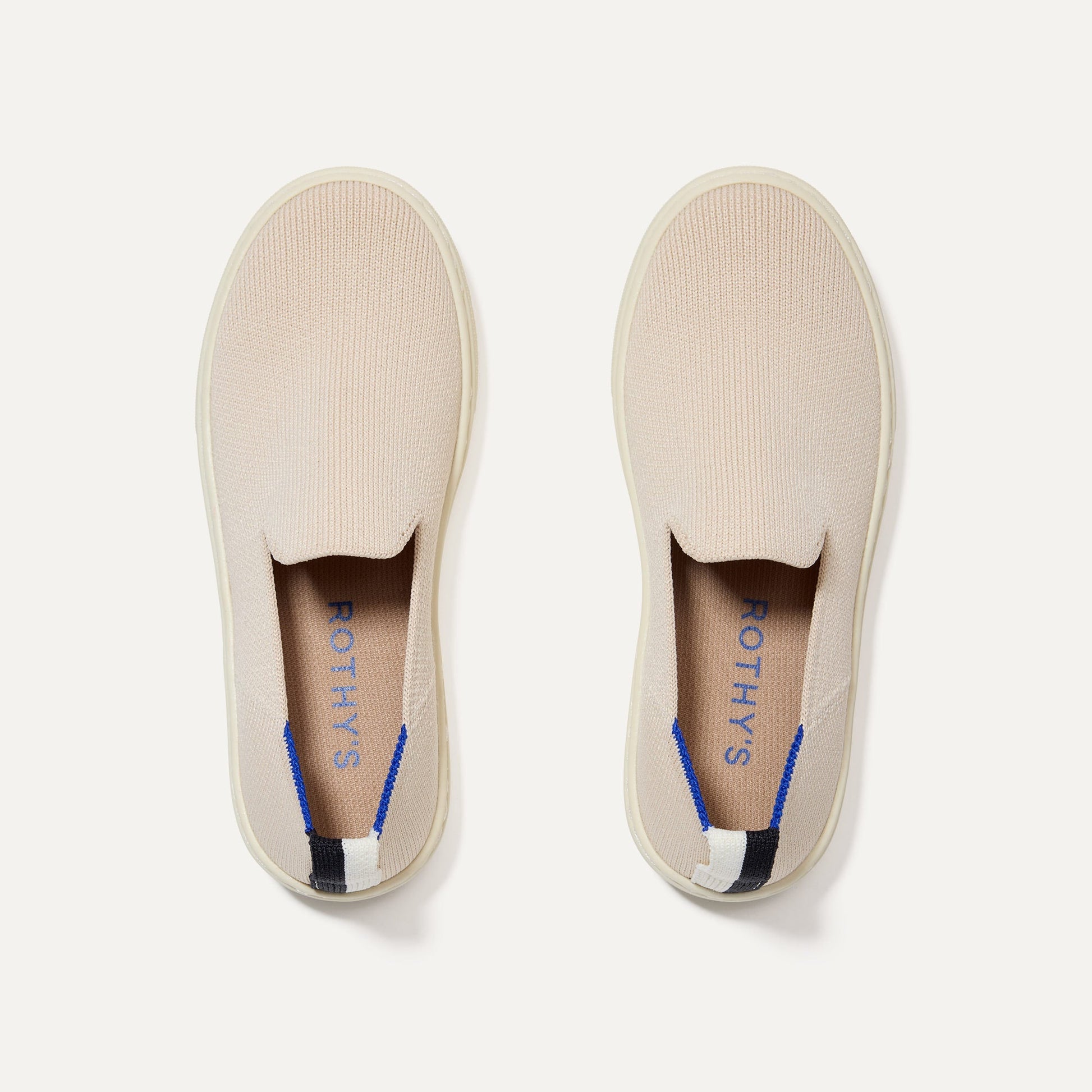 Rothys The Kids Sneaker in Sand