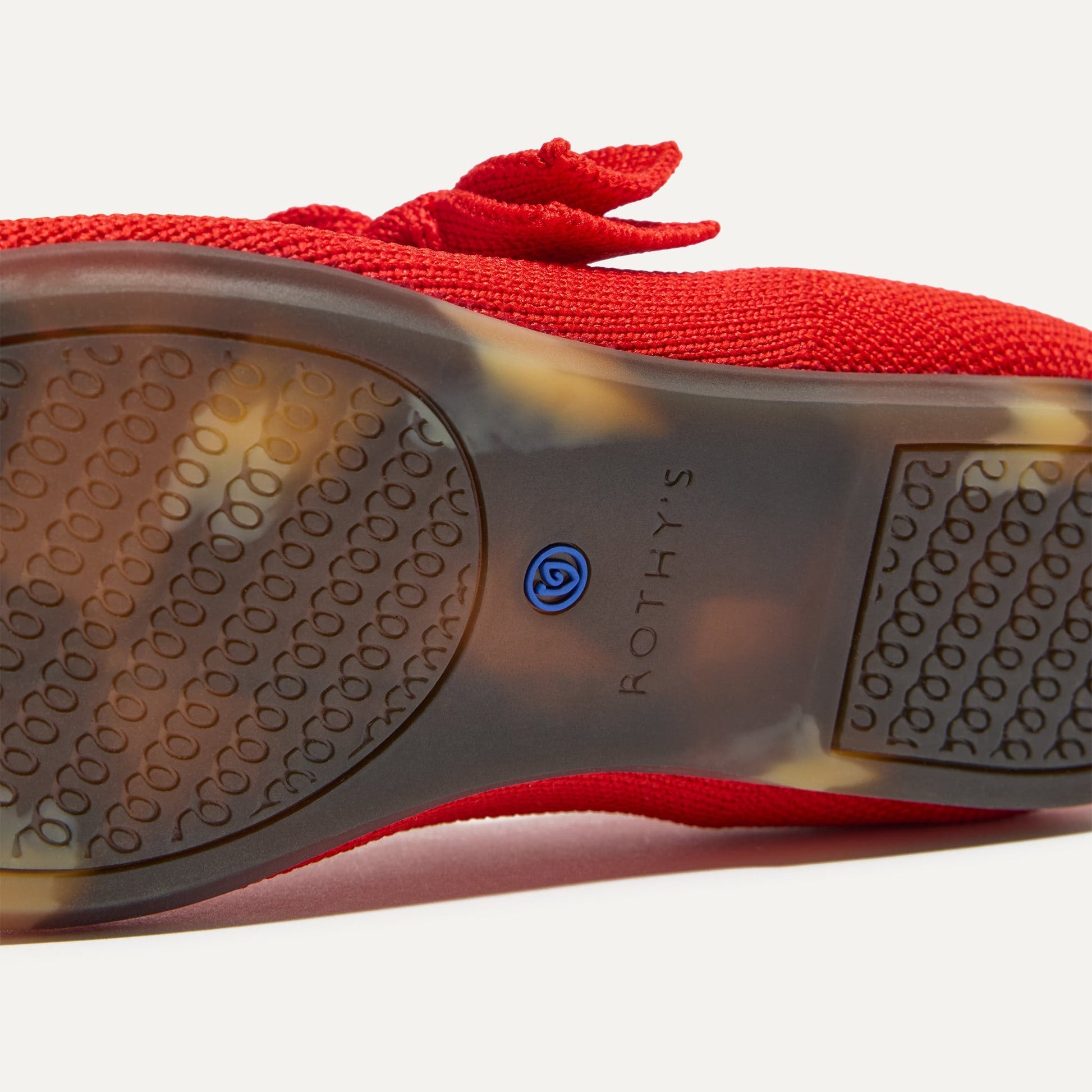 Rothys The Kids Tux Bow Mary Jane in Bright Red